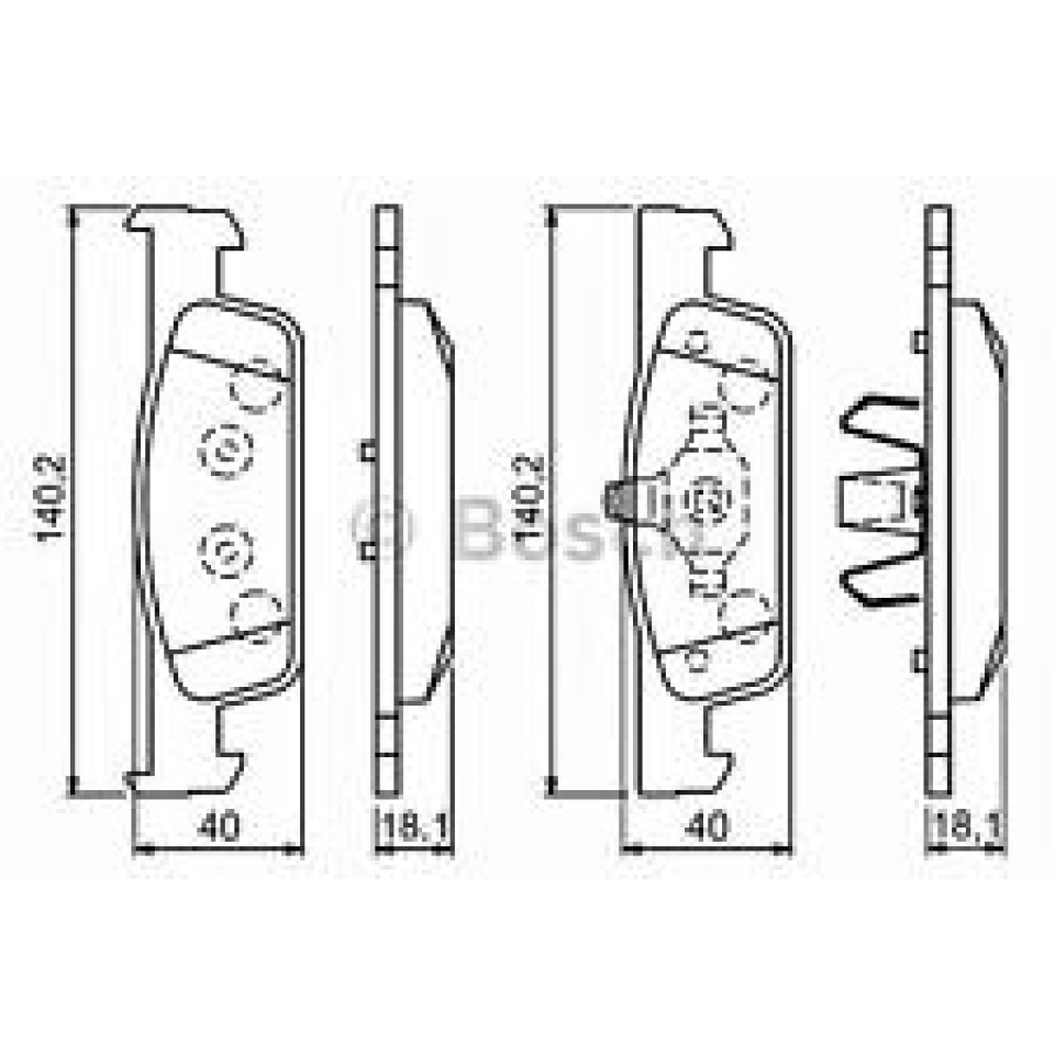 ÖN BALATA CLIO IV 0.9 TCE-1.2-1.5DCI 12=> DACIA DUSTER-LOGAN II- SANDERO II 1.2-1.5DCI 12